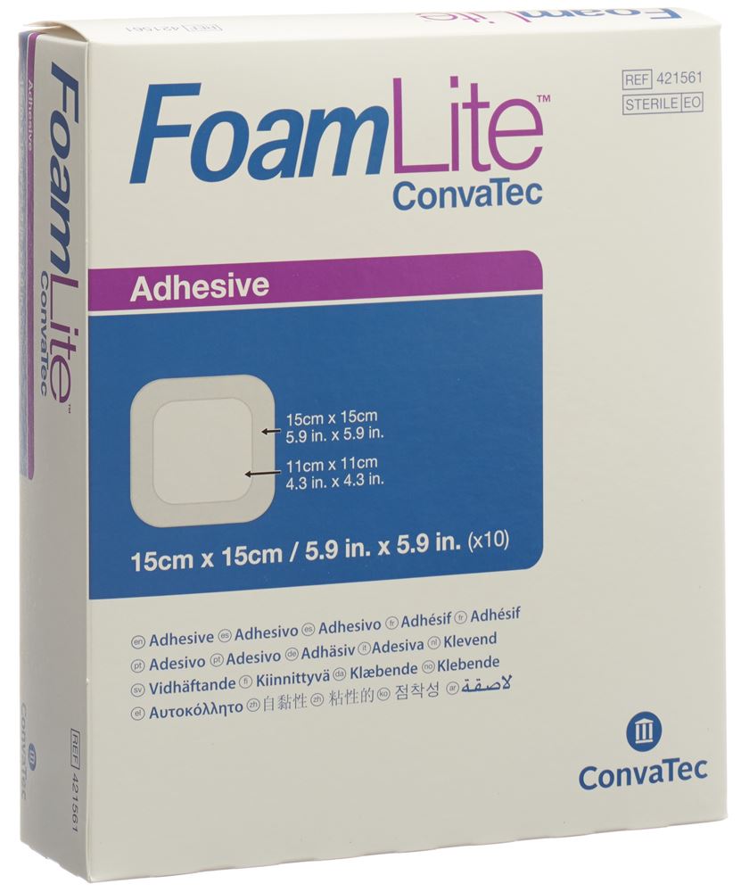 FOAM LITE Convatec pansement en mousse siliconée, image principale