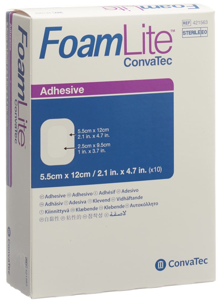 FOAM LITE Convatec pansement en mousse siliconée, image principale