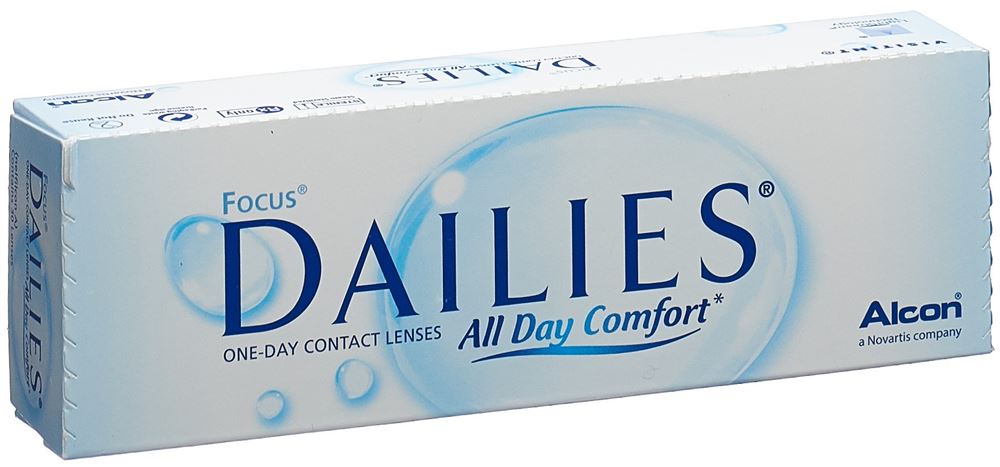 Focus Dailies all day comfort jour