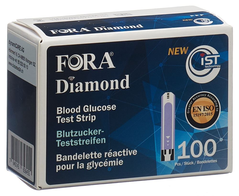 FORA Diamond bandelettes réactives, image principale