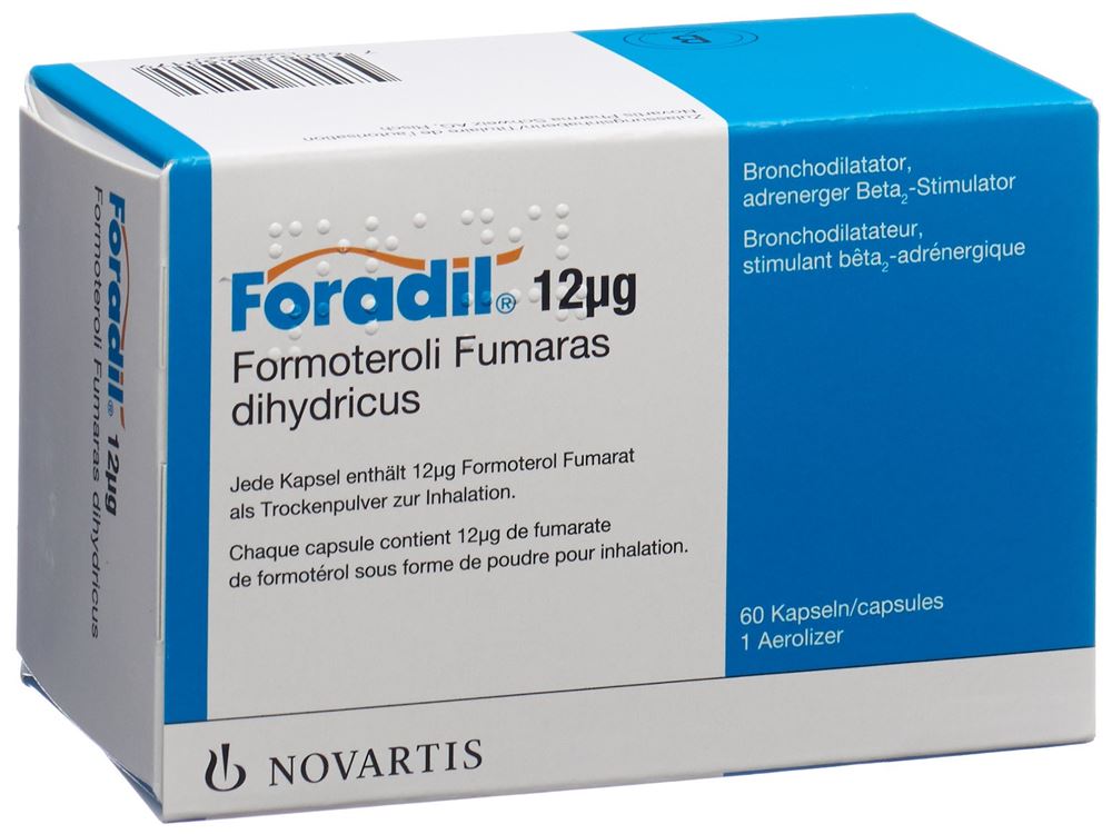 FORADIL poudre 12 mcg, image principale
