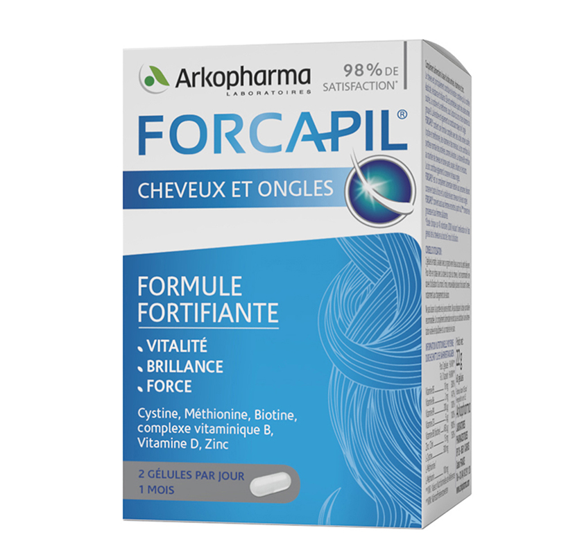 FORCAPIL caps 180 pce, image 2 sur 3