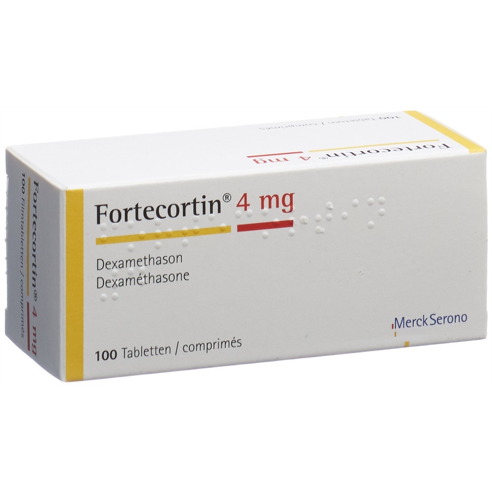 FORTECORTIN cpr 4 mg blist 100 pce, image principale