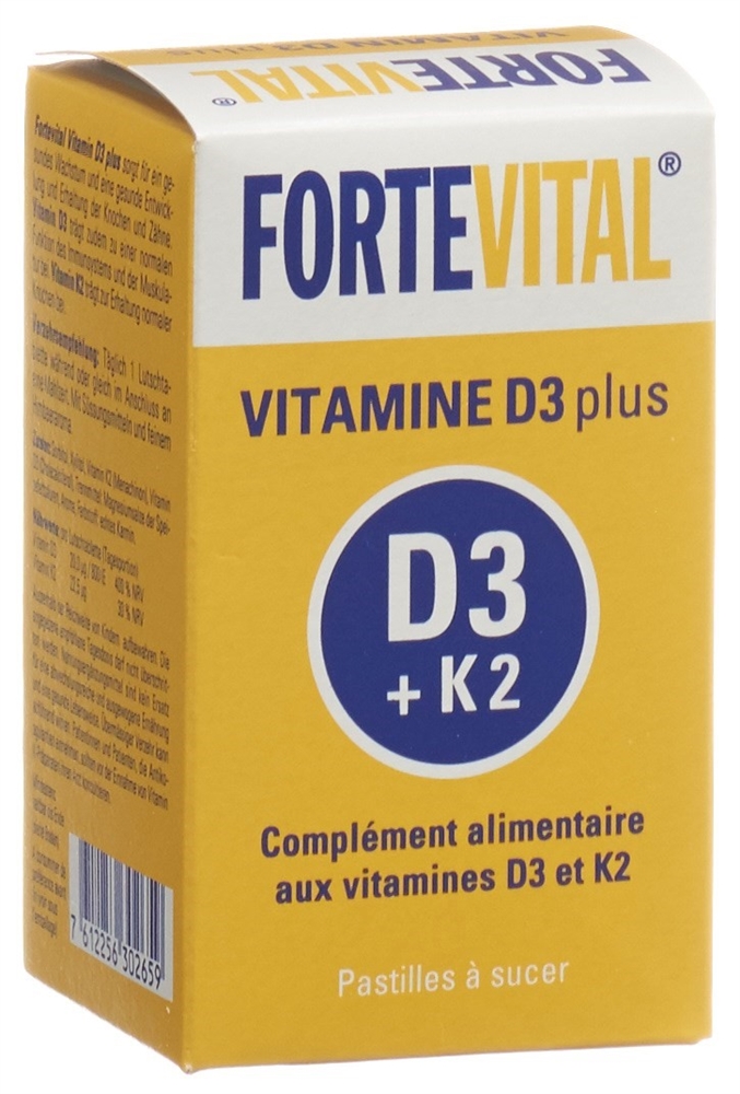 FORTEVITAL Vitamine D3 plus, image 2 sur 2