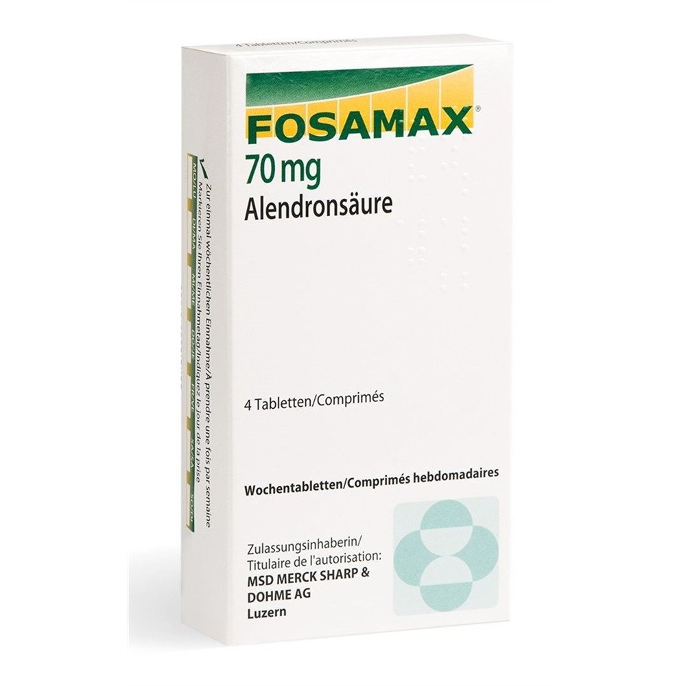 FOSAMAX comprimés hebdomadaires 70 mg, image principale