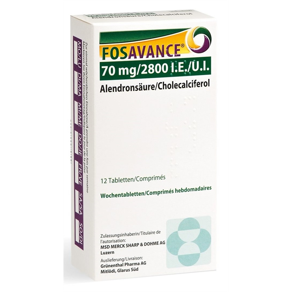 FOSAVANCE Wochentabletten, Hauptbild