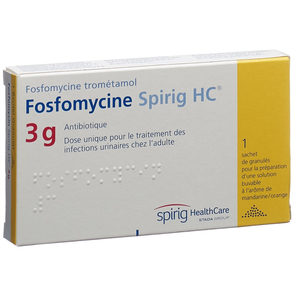 FOSFOMYCINE Spirig HC 3 g, image 2 sur 2