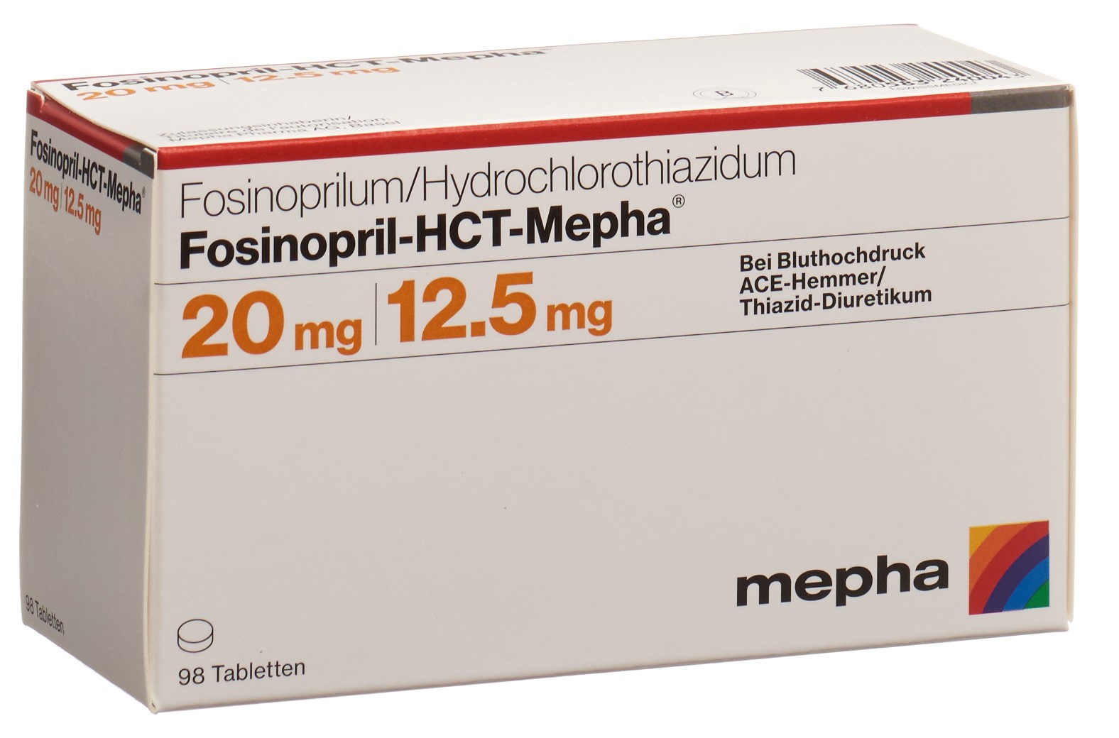 FOSINOPRIL HCT Mepha, image principale