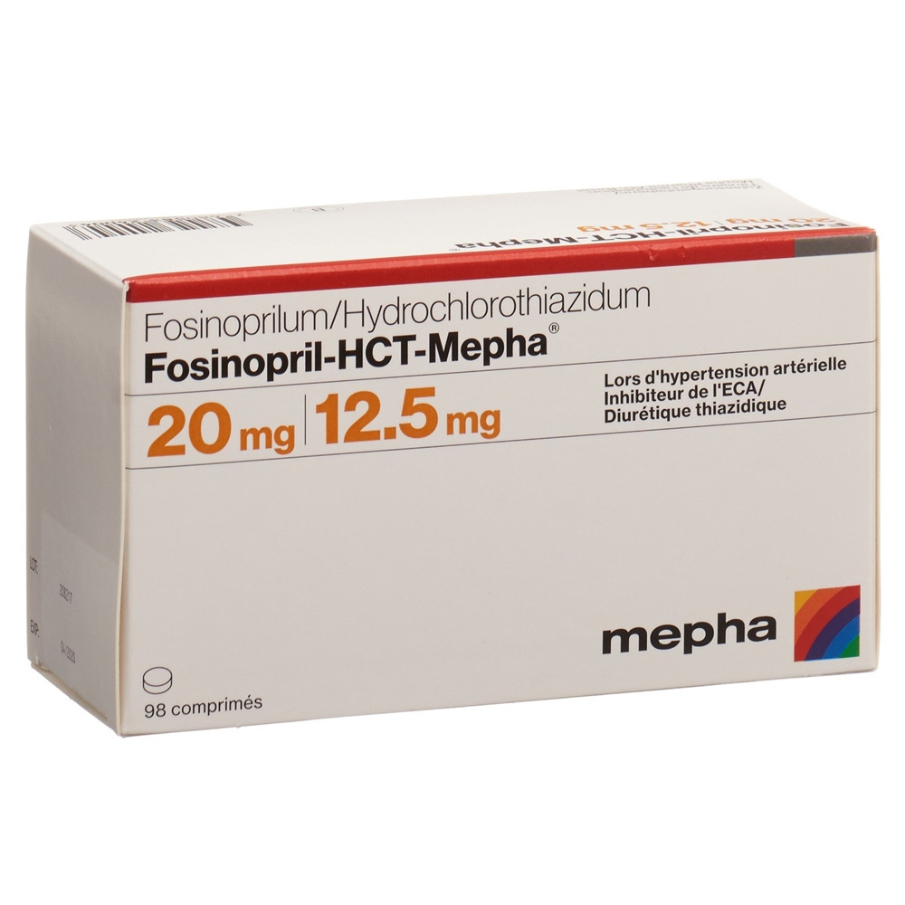 FOSINOPRIL HCT Mepha, image 2 sur 2