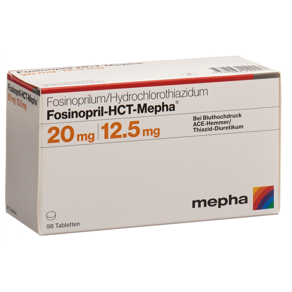 FOSINOPRIL HCT Mepha, image principale