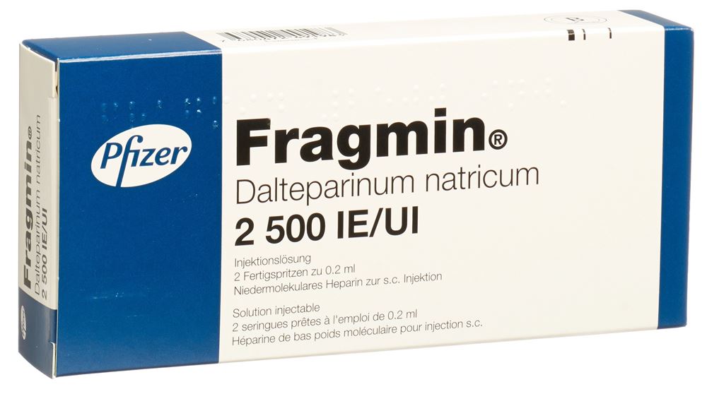 FRAGMIN sol inj 2500 IE/0.2ml ser pré 0.2 ml, image principale
