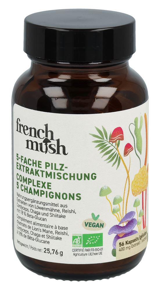 FRENCH MUSH 5-fache Pilzextraktmischung