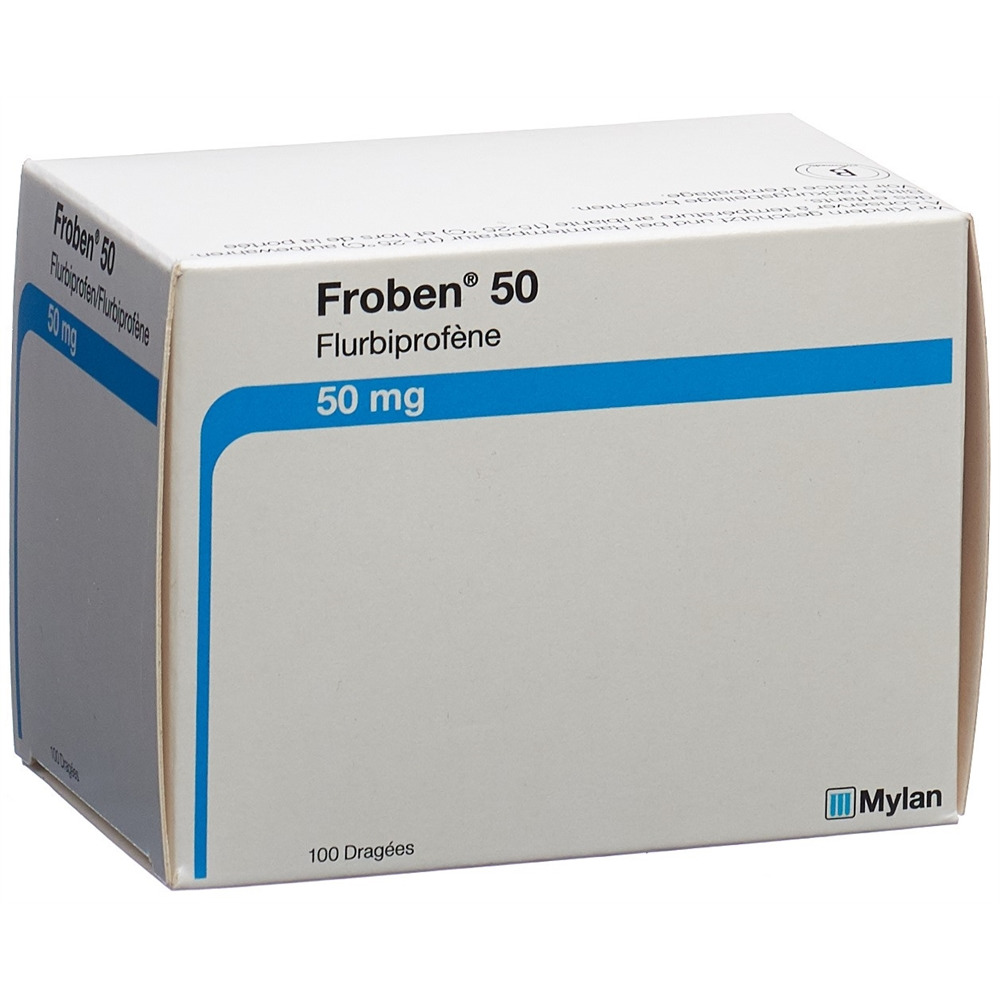 FROBEN drag 50 mg blist 100 pce, image 2 sur 2