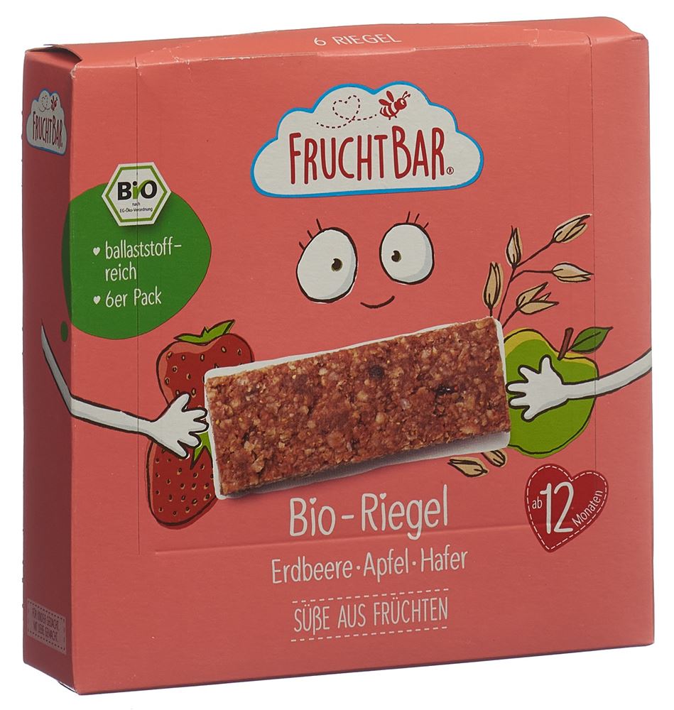FRUCHTBAR barres de fruits et céréales