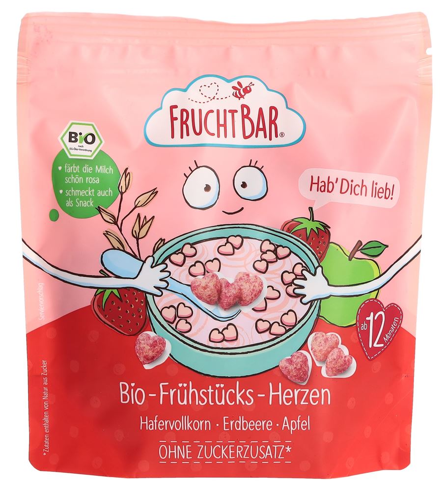 FRUCHTBAR coeurs pour le petit-déjeuner