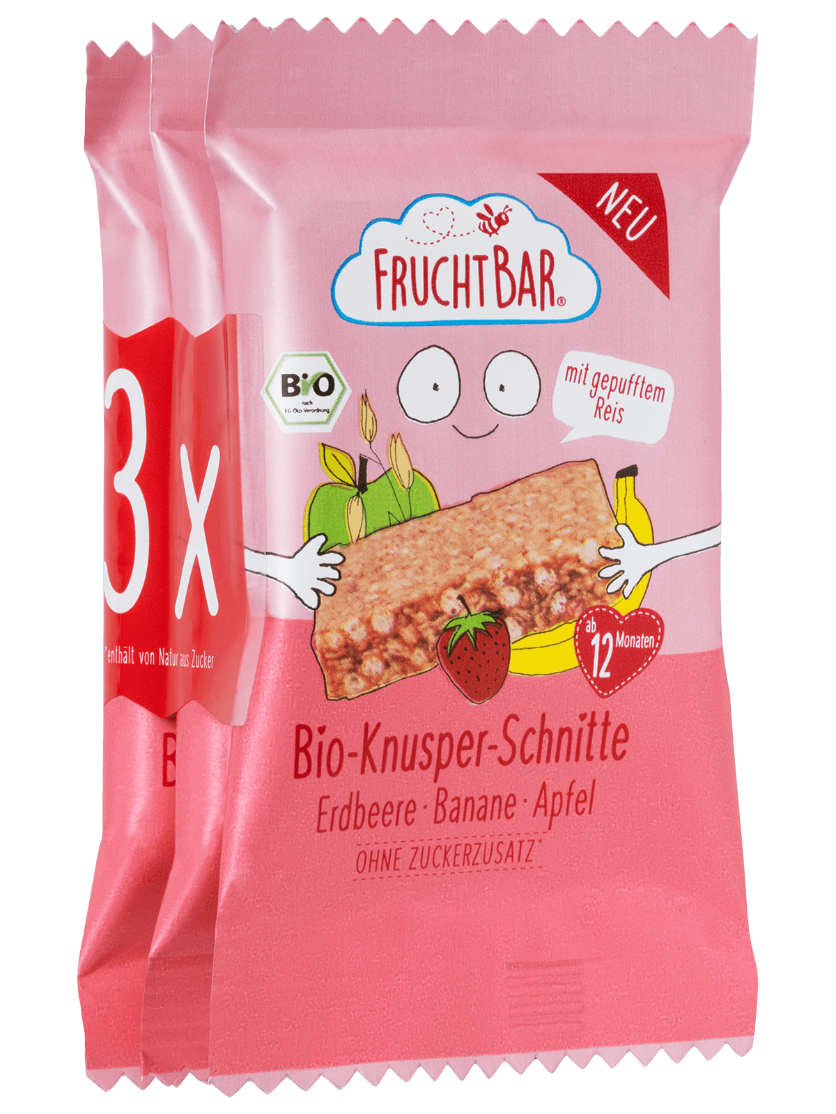 FRUCHTBAR Knusper Schnitte, Hauptbild