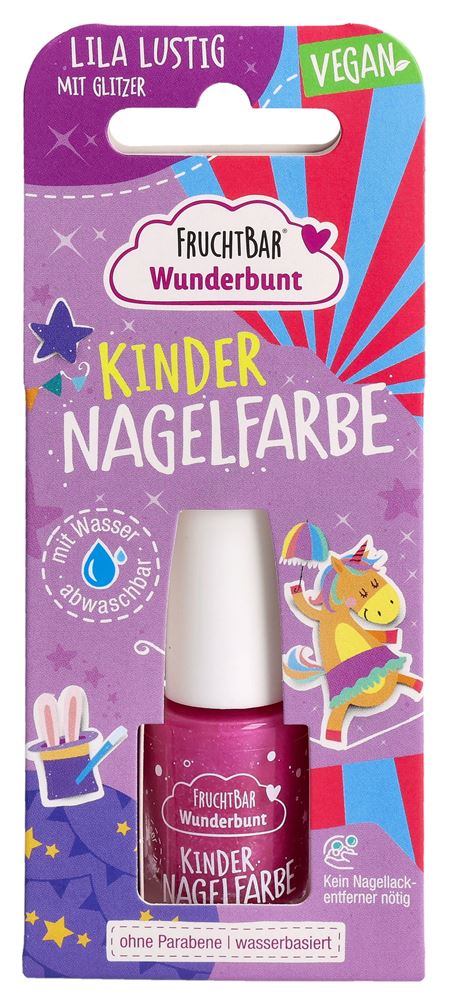 FRUCHTBAR Wunderbunt Kinder Nagelfarbe