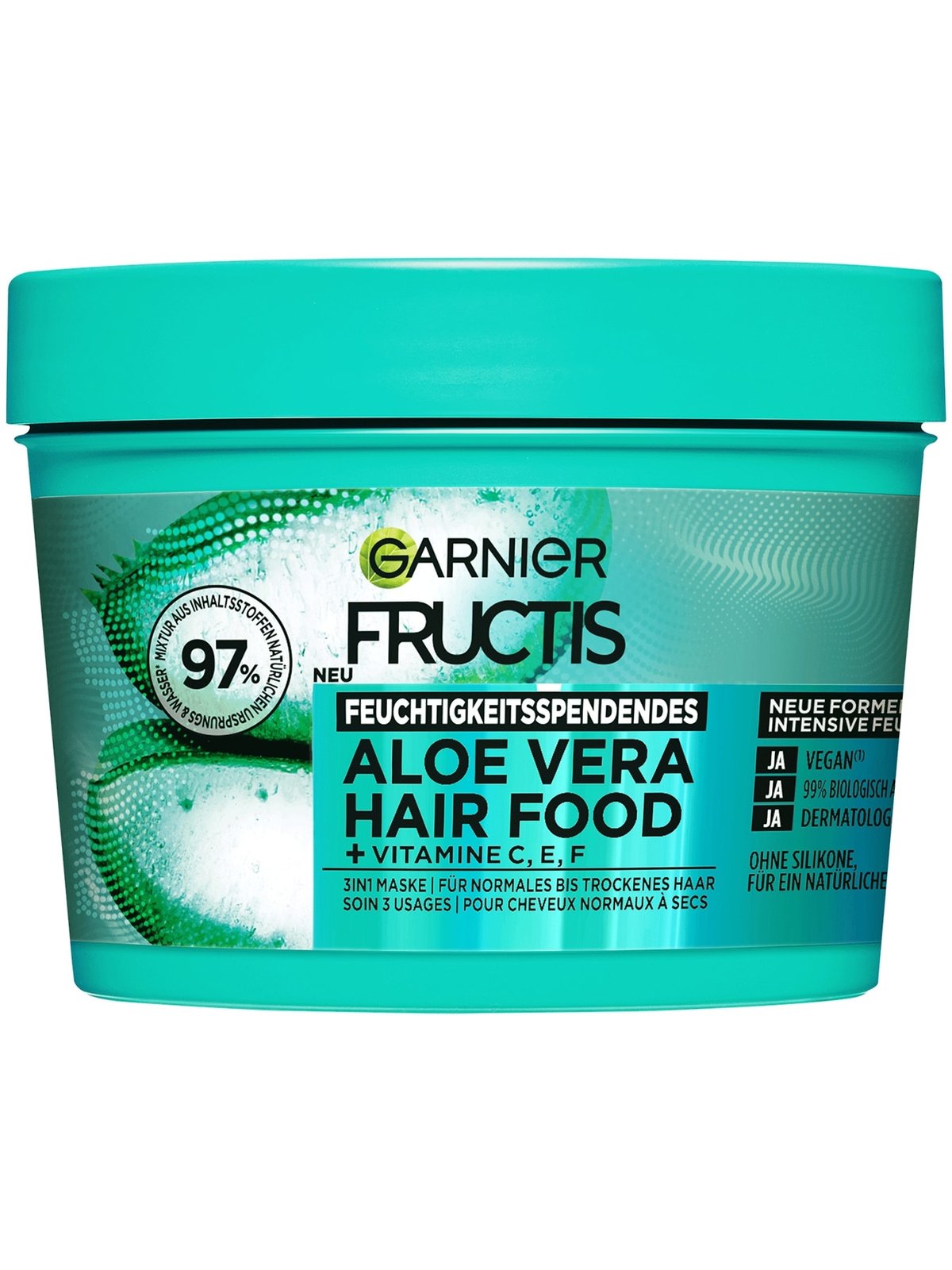 FRUCTIS Hair Food Aloe Vera Masque hydratant 3en1