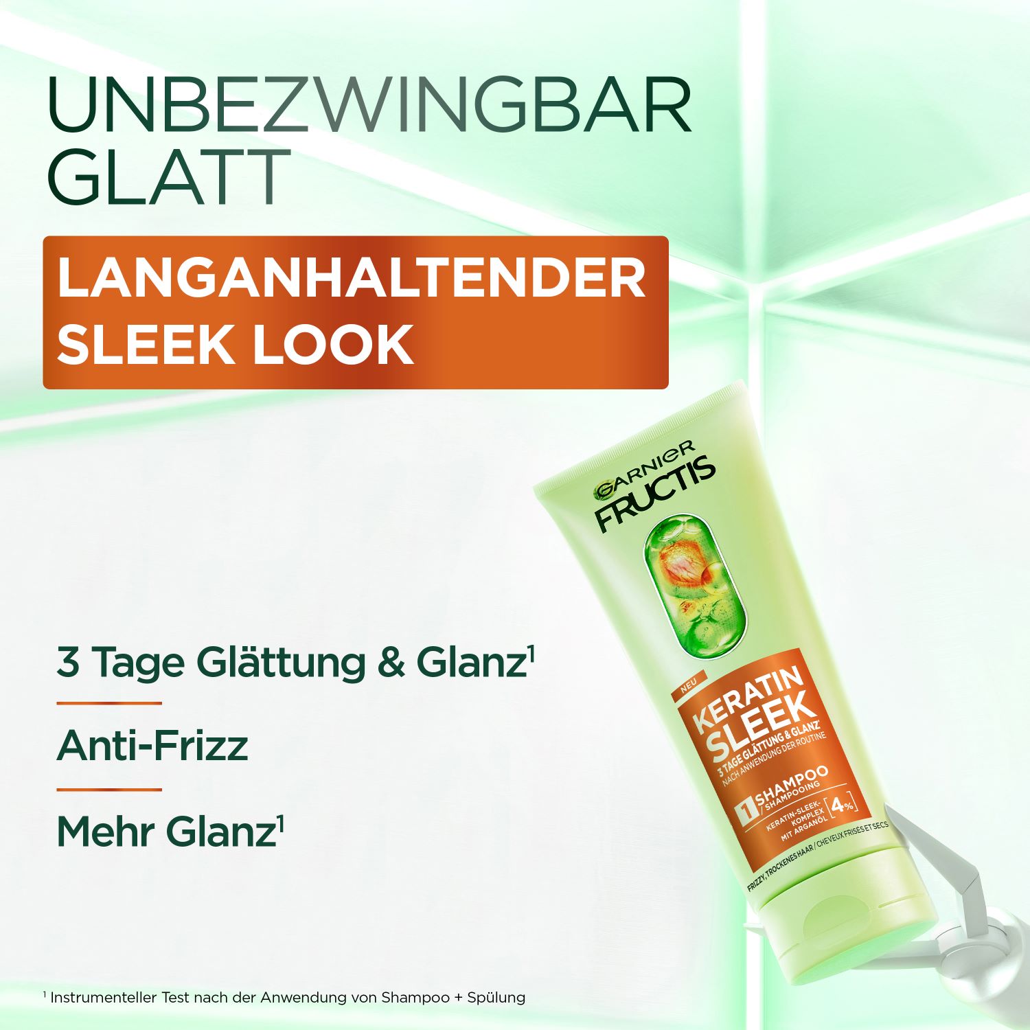 FRUCTIS Sleek Shampoo, Bild 3 von 5