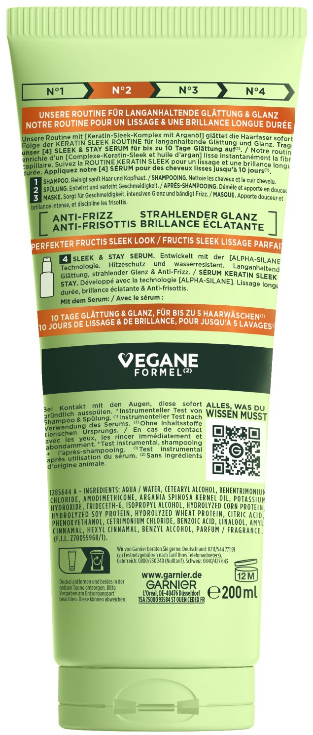 FRUCTIS Sleek Spülung, image 2 sur 5