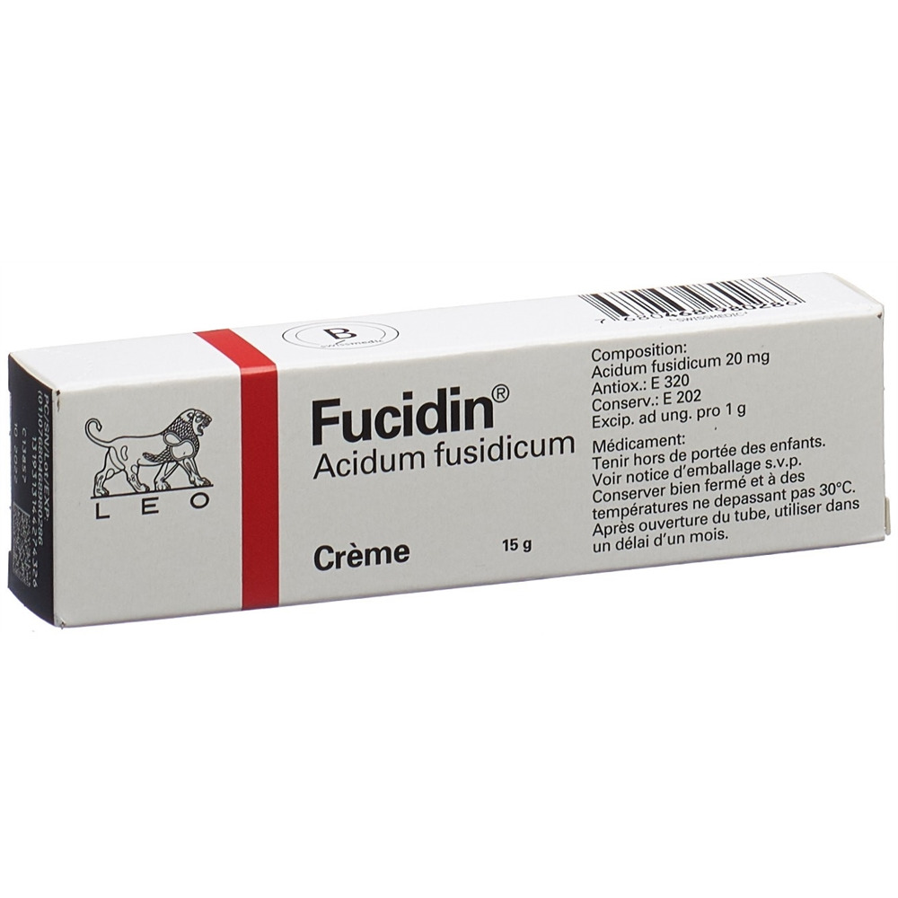 FUCIDIN crème 2 % tb 15 g, image 2 sur 2