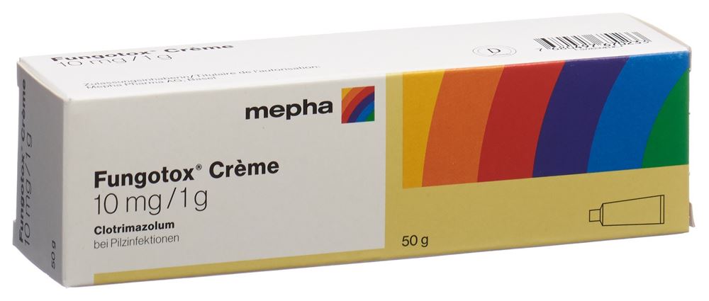 FUNGOTOX crème 10 mg/g tb 50 g
