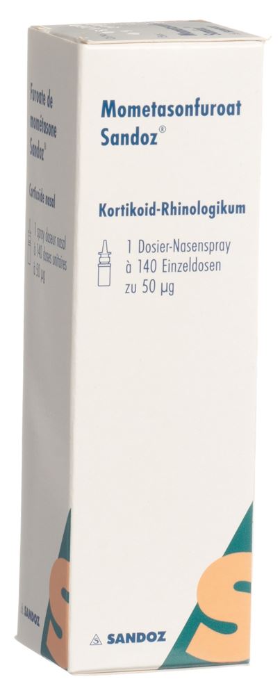 MOMETASONFUROAT Sandoz 50 mcg, image principale