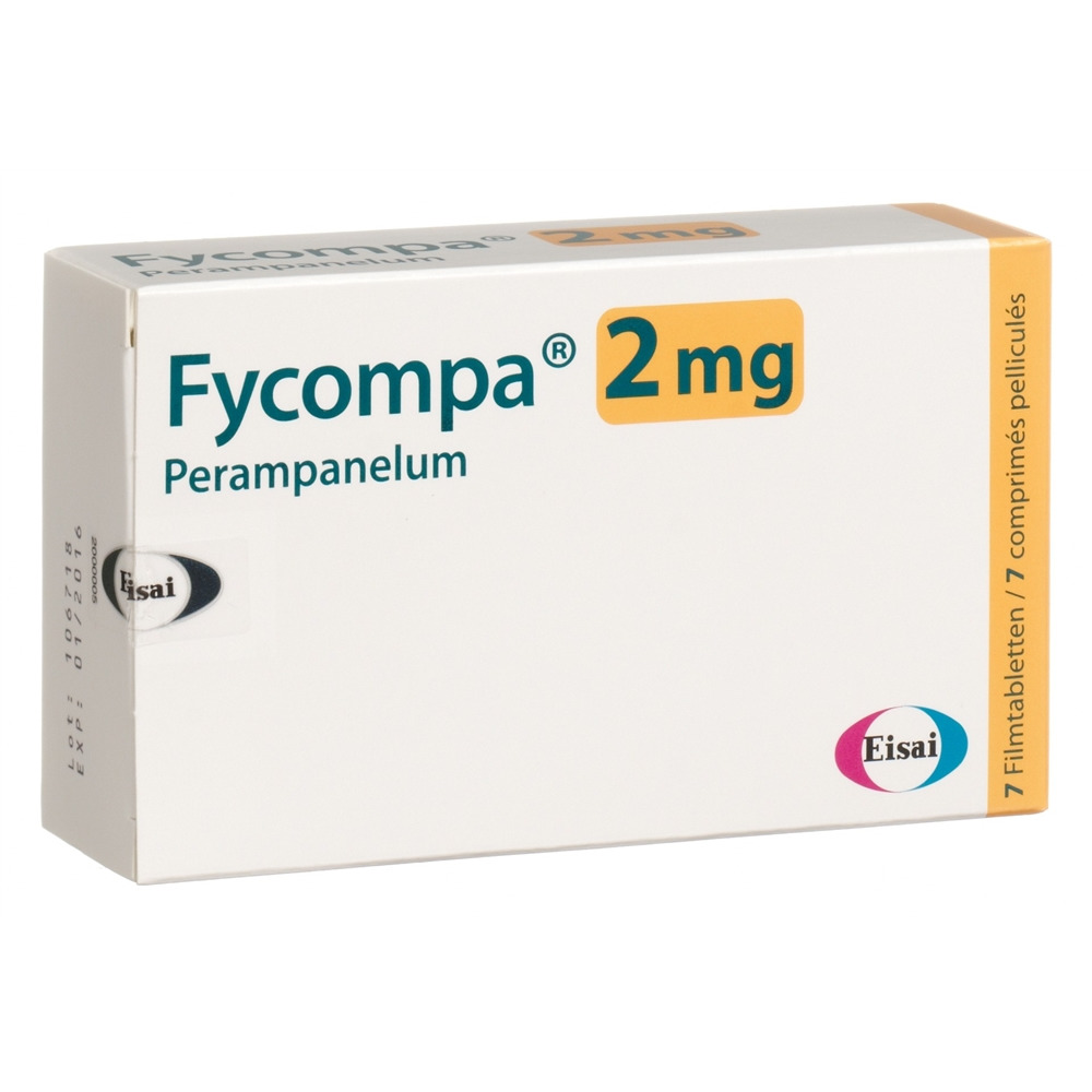 FYCOMPA cpr pell 2 mg blist 7 pce, image principale