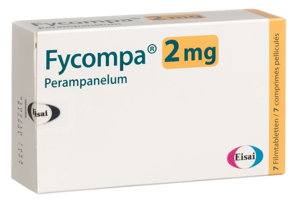 FYCOMPA cpr pell 2 mg blist 7 pce, image principale