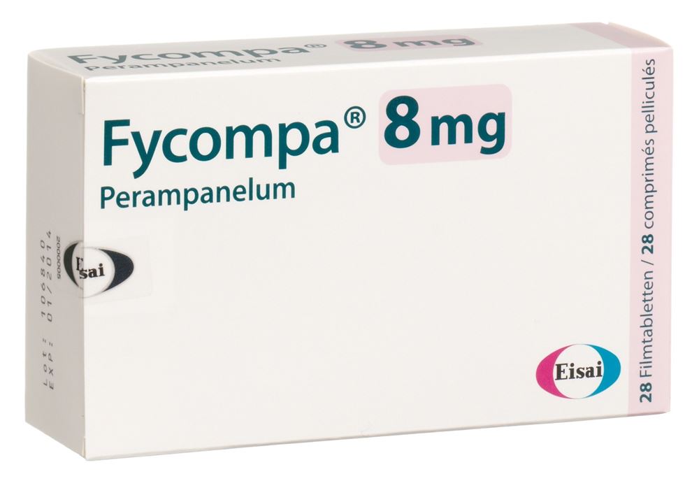 FYCOMPA Filmtabl 8 mg Blist 28 Stk, Hauptbild