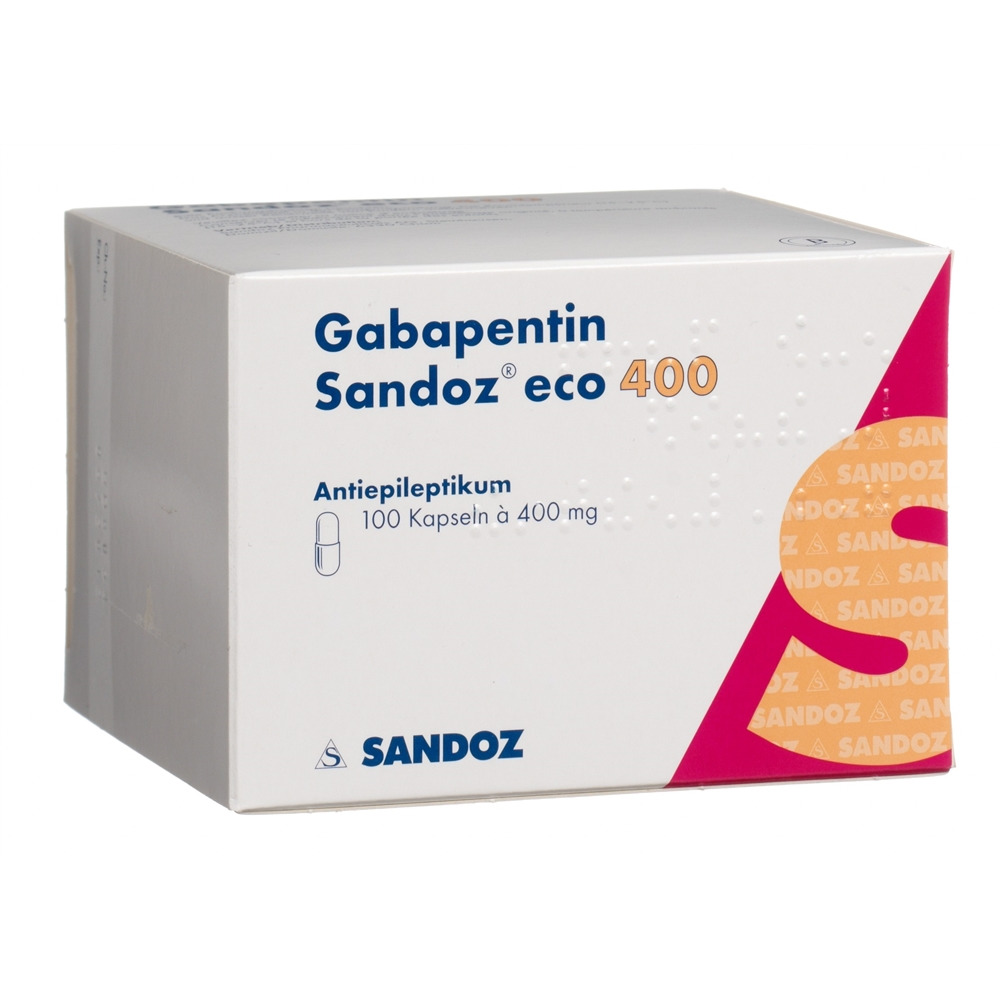 GABAPENTINE Sandoz eco 400 mg, Hauptbild