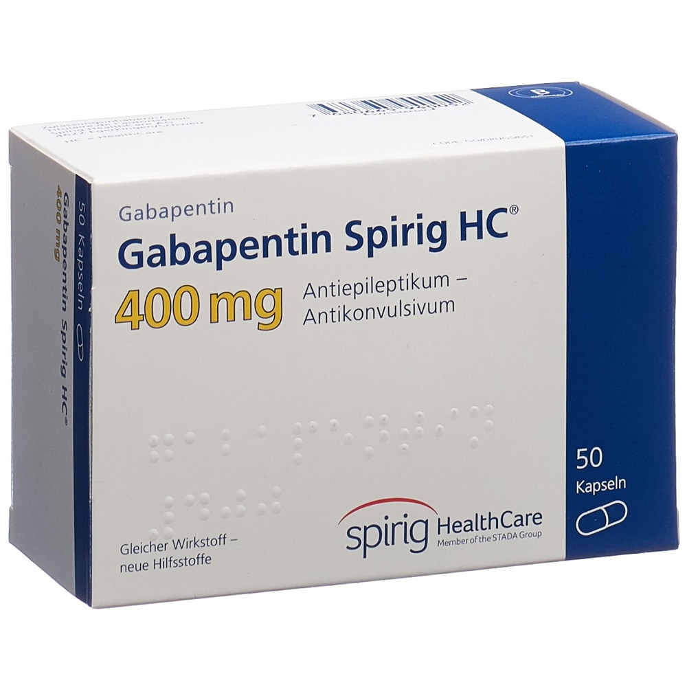 GABAPENTINE Spirig HC 400 mg, Hauptbild