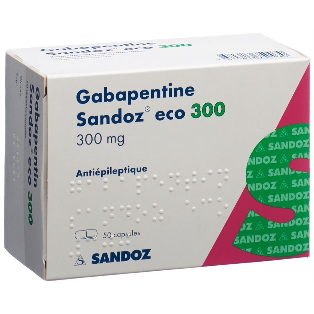 GABAPENTINE Sandoz eco 300 mg, image 2 sur 2