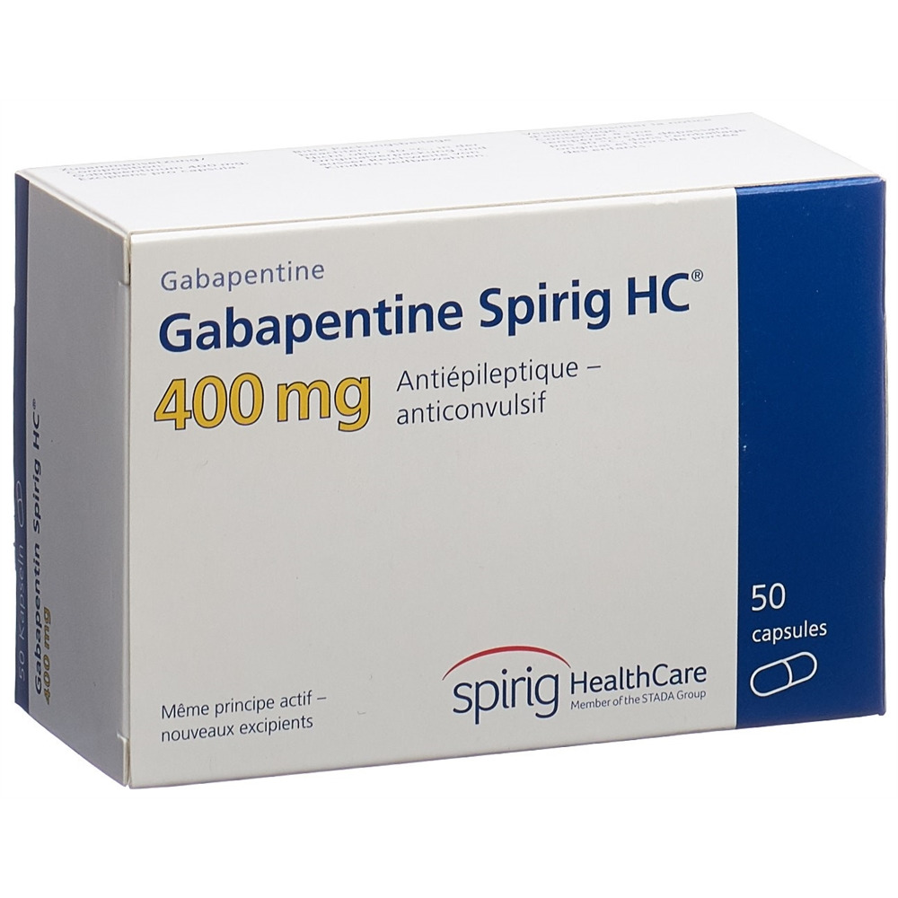 GABAPENTINE Spirig HC 400 mg, image 2 sur 2