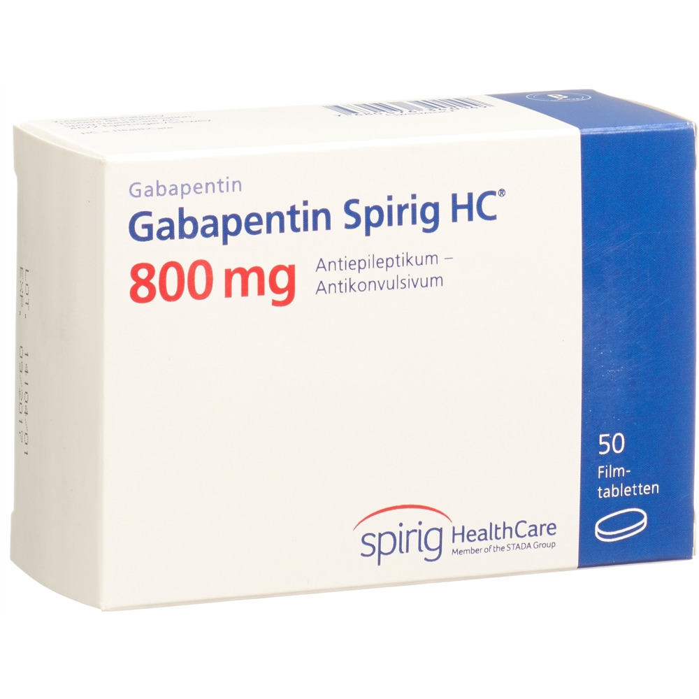 GABAPENTINE Spirig HC 800 mg, image principale