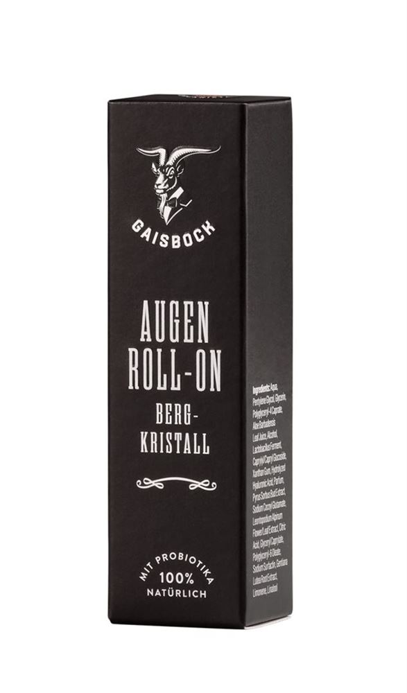 GAISBOCK Roll-on pour les yeux avec cristal de roche