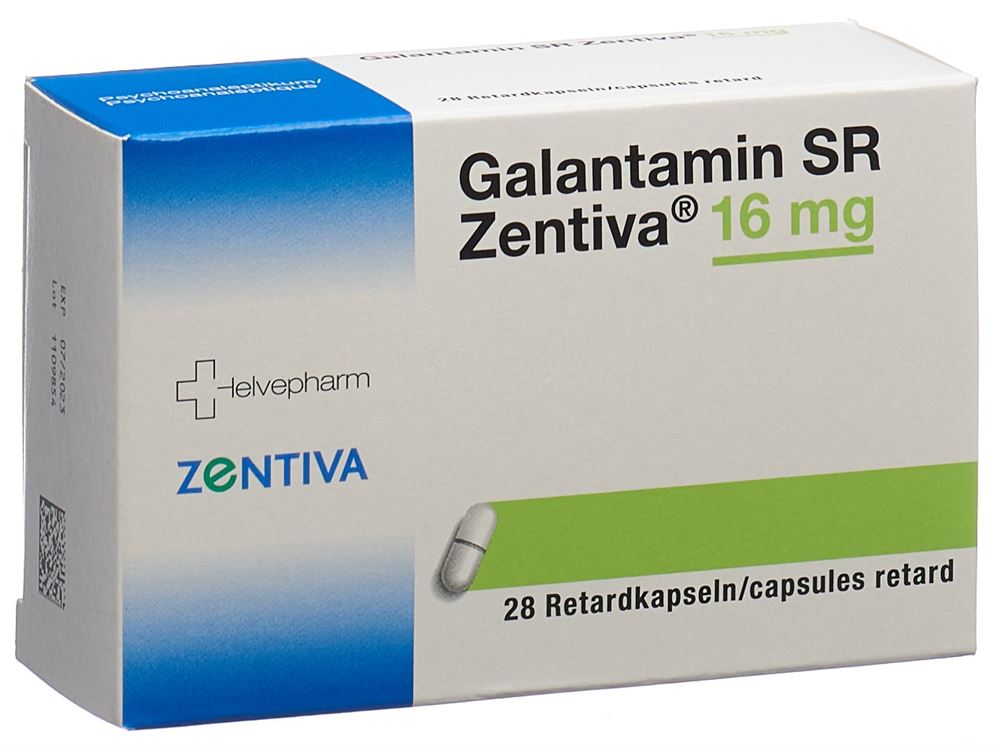 GALANTAMINE SR Zentiva 16 mg, image principale