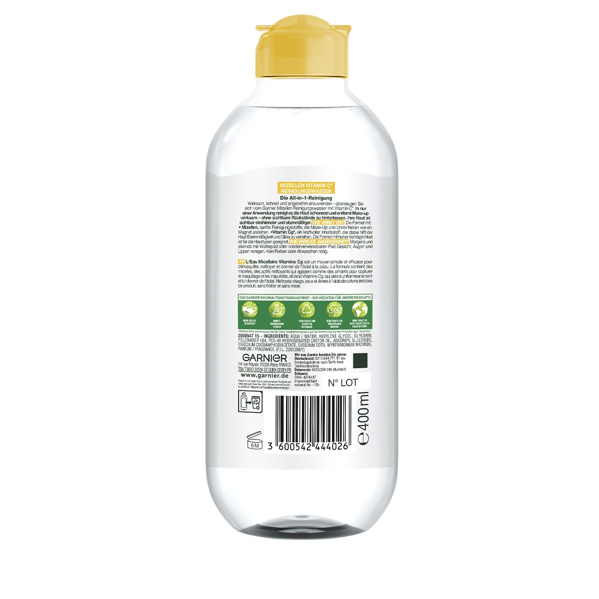 GARNIER eau micellaire all-in-1, image 2 sur 3