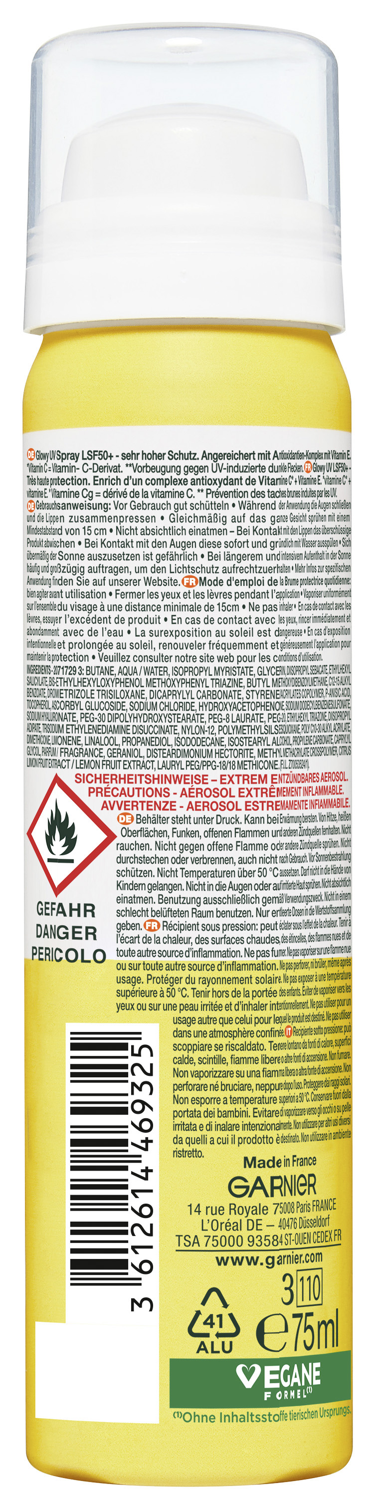 GARNIER SkinActive UV Vitamin C Cover Make-up, image 2 sur 5