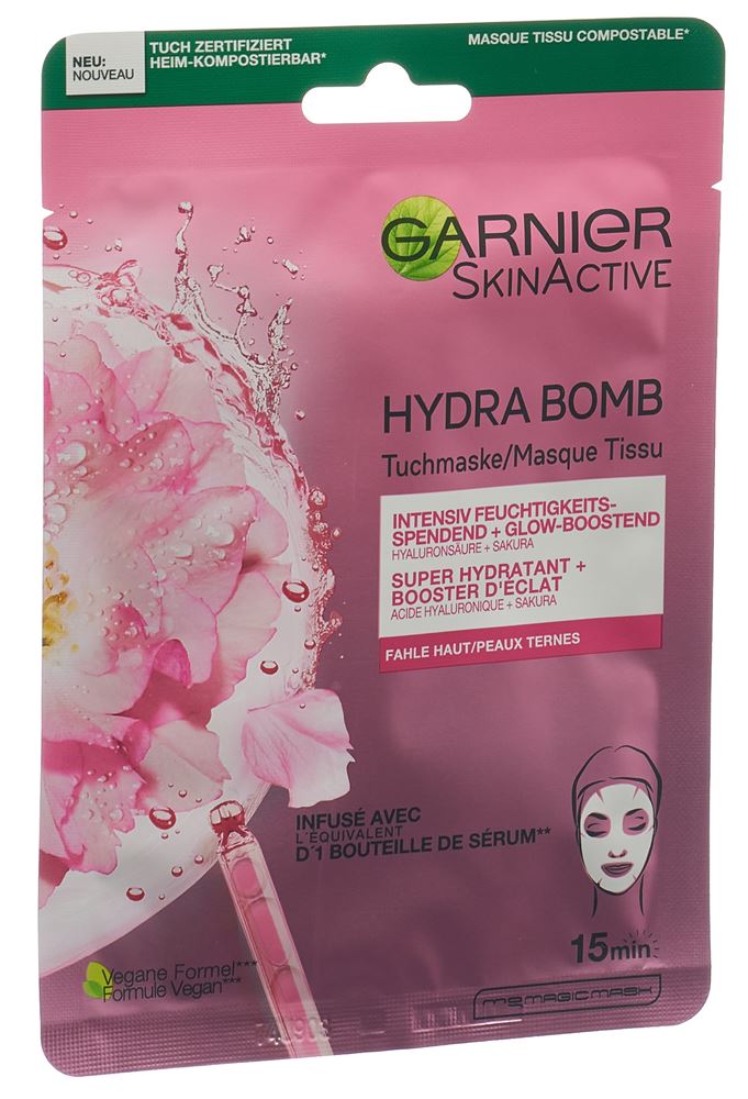 GARNIER Tuchmaske Hydra Bomb