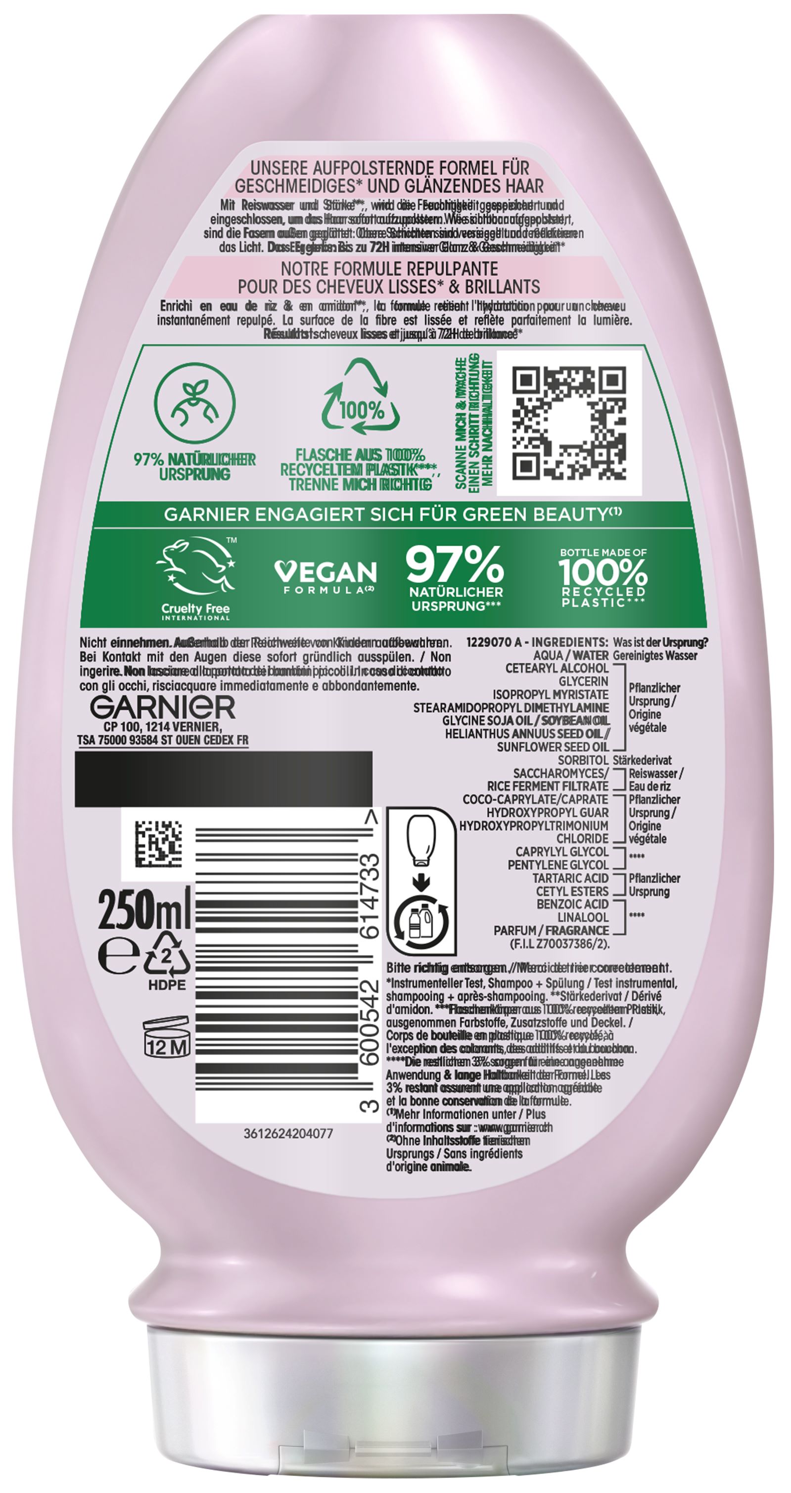 GARNIER Wahre Schätze Haarspülung, image 2 sur 2