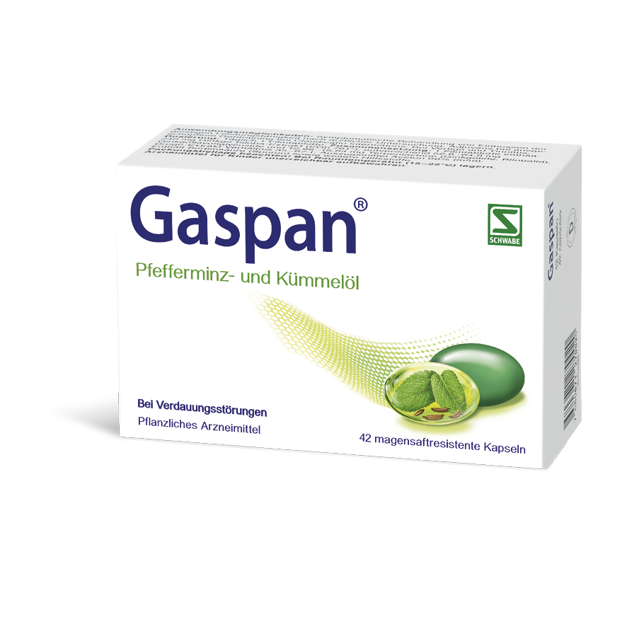 GASPAN caps moll gastro-résistantes blist 42 pce