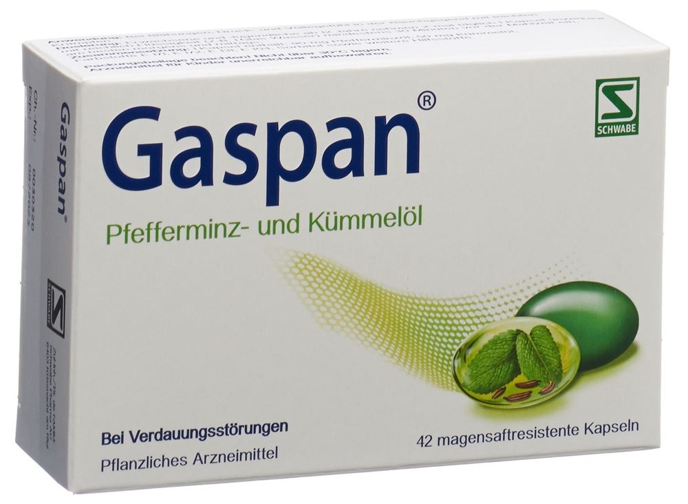 GASPAN Weichkaps magensaftresistent Blist 42 Stk