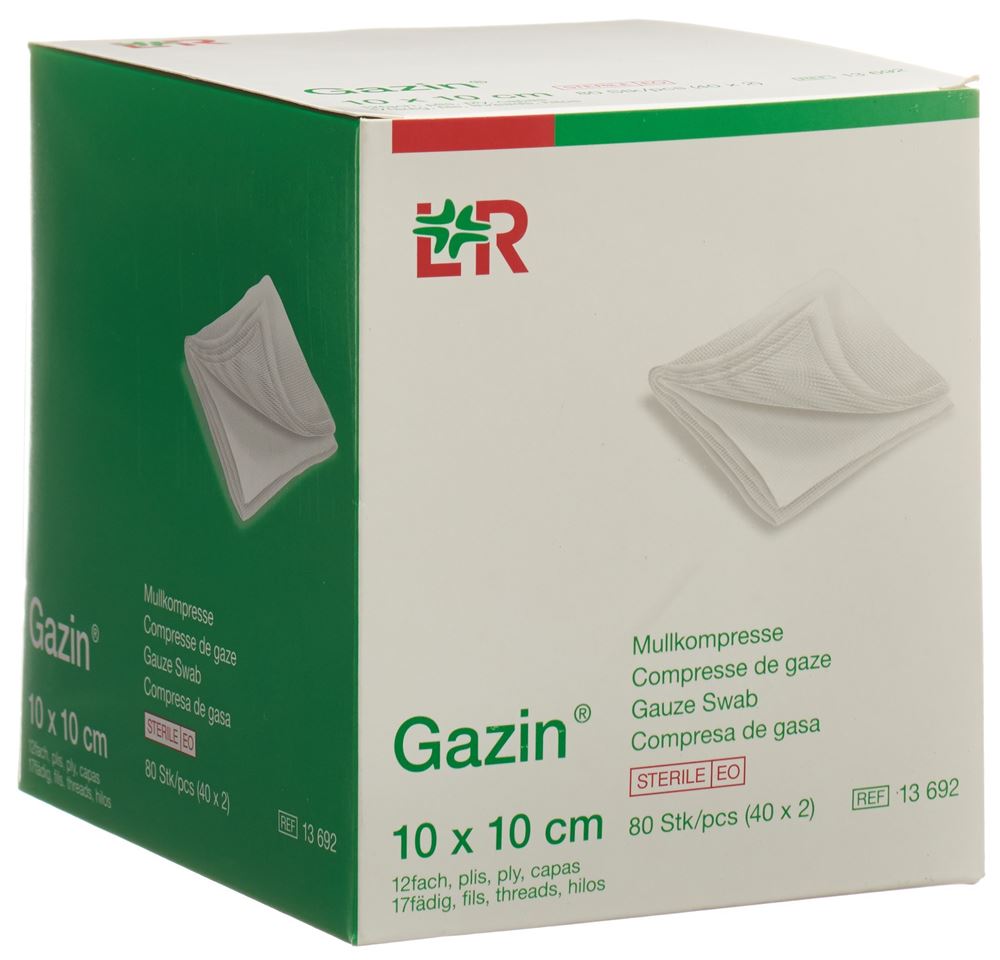 GAZIN compresses de gaze, image principale