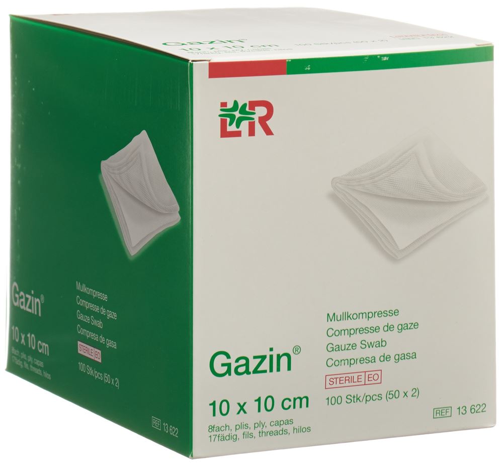 GAZIN compresses de gaze, image principale