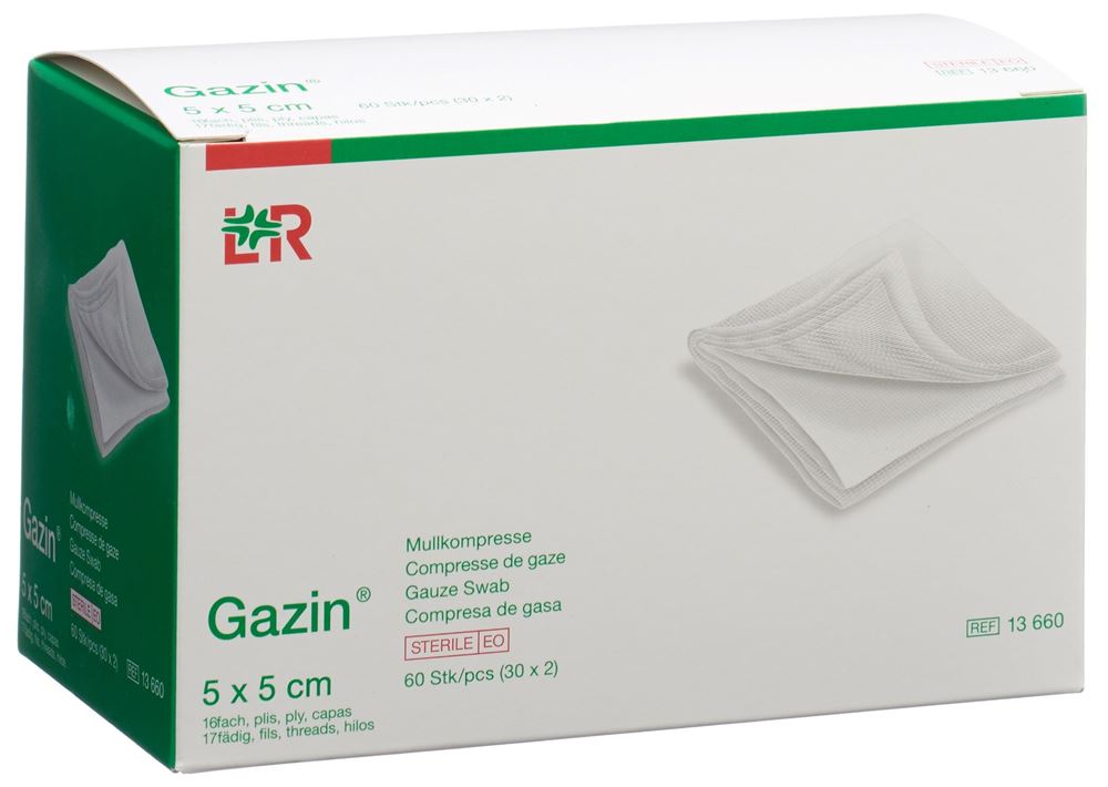 GAZIN compresses de gaze