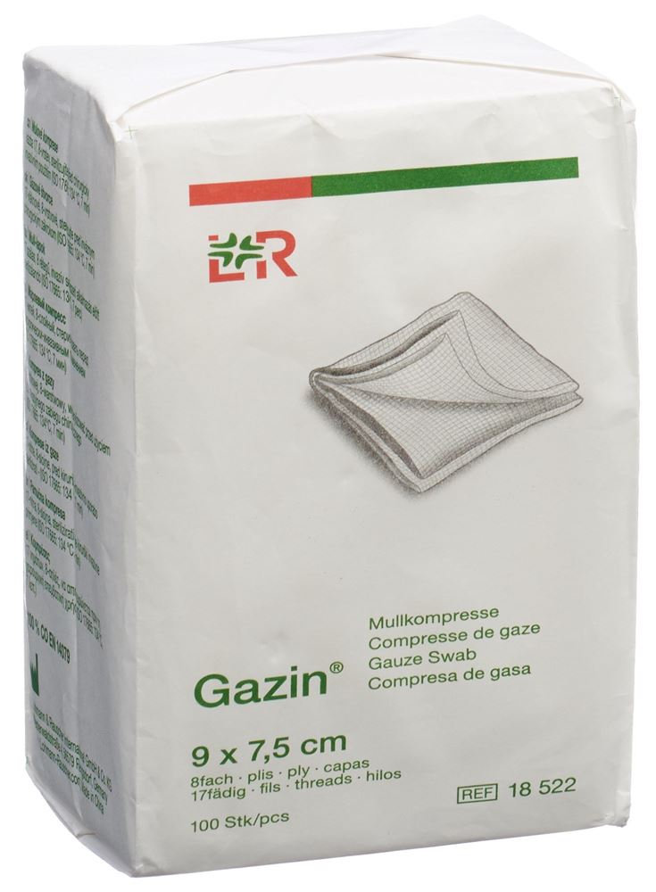 GAZIN compresses de gaze, image principale GAZIN compresses de gaze, image principale