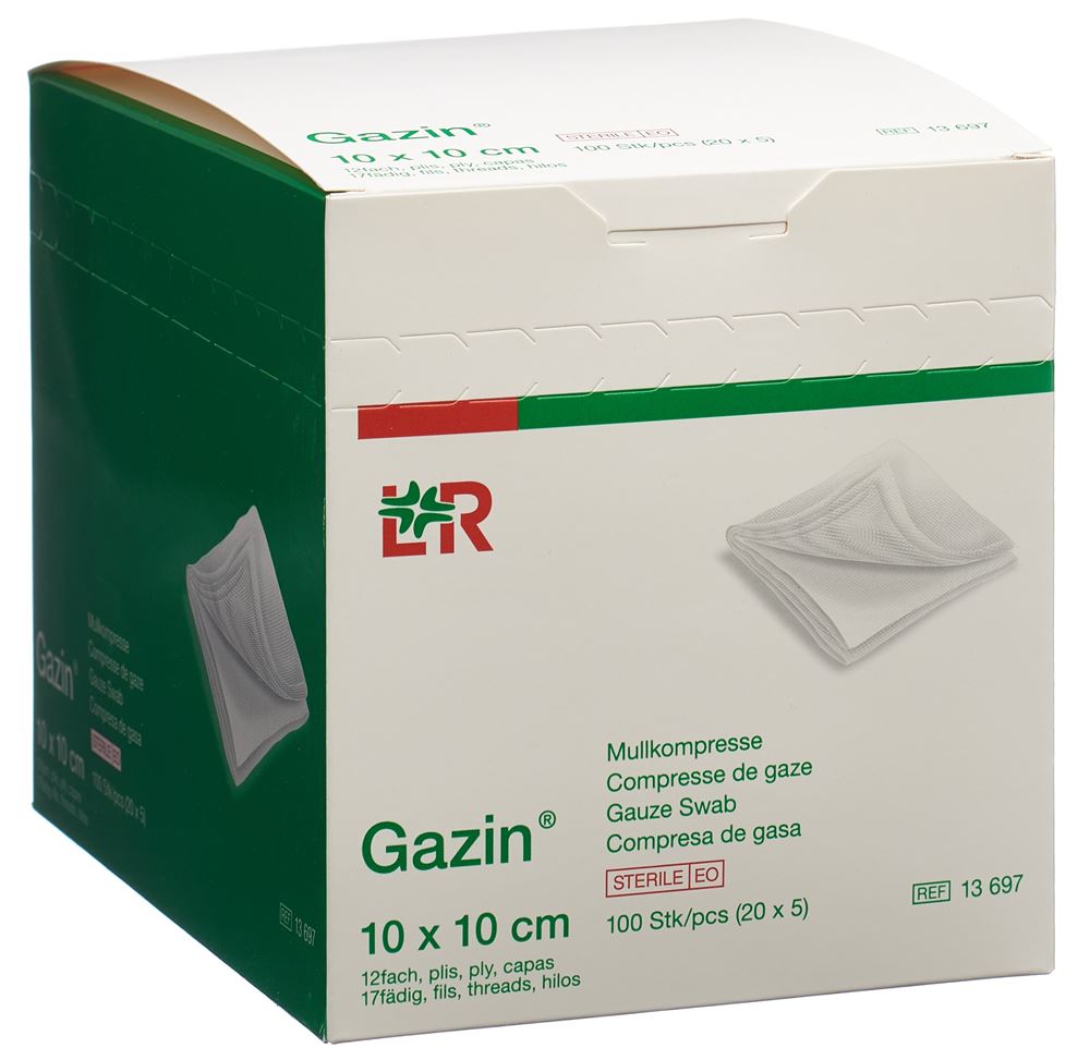 GAZIN compresses de gaze set