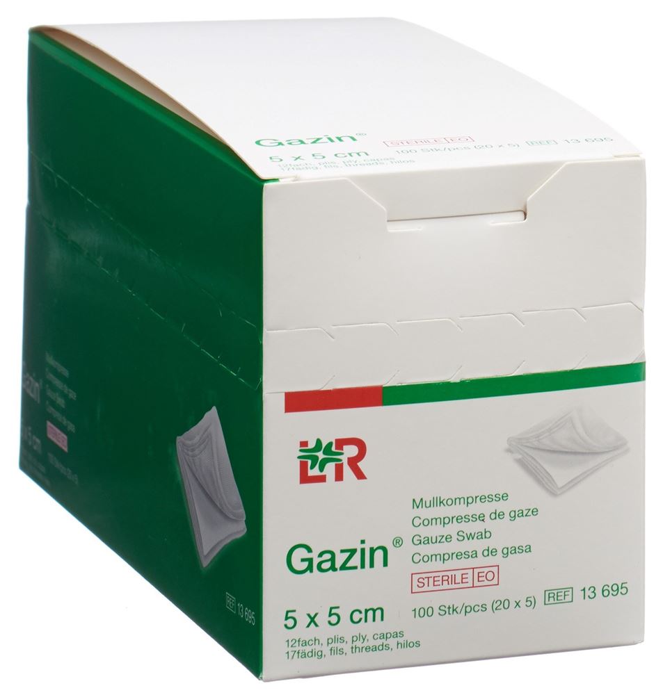 GAZIN compresses de gaze set