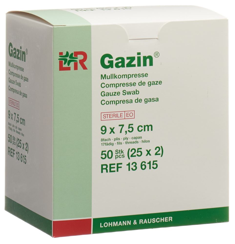 GAZIN compresses de gaze set
